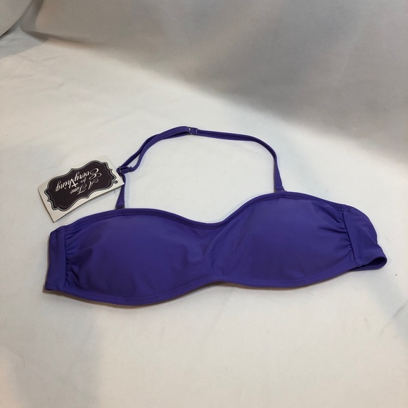 Other - New Light Purple Bandeau Bikini Top